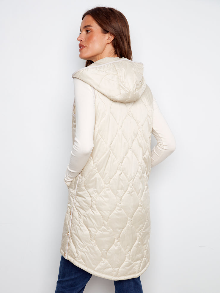 Long Puffer Vest