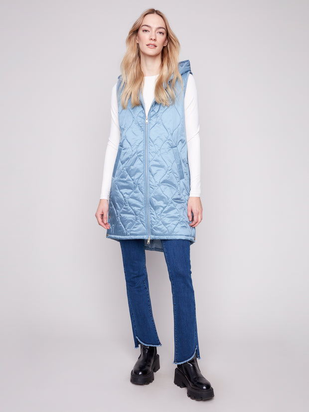 Long Puffer Vest