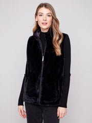 Reversible Faux Fur Vest