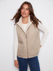 Reversible Faux Fur Vest