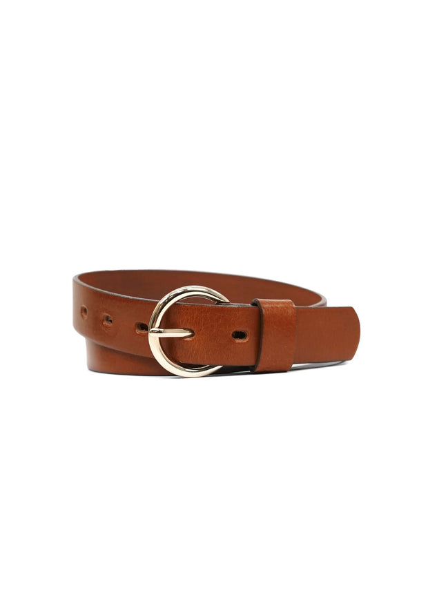 Camel Leather Belt