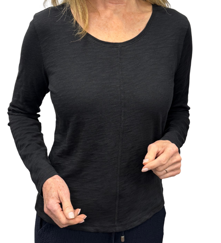 Long Sleeve Coverstitch Tee