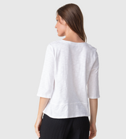 V-Neck 3/4 Sleeve Top