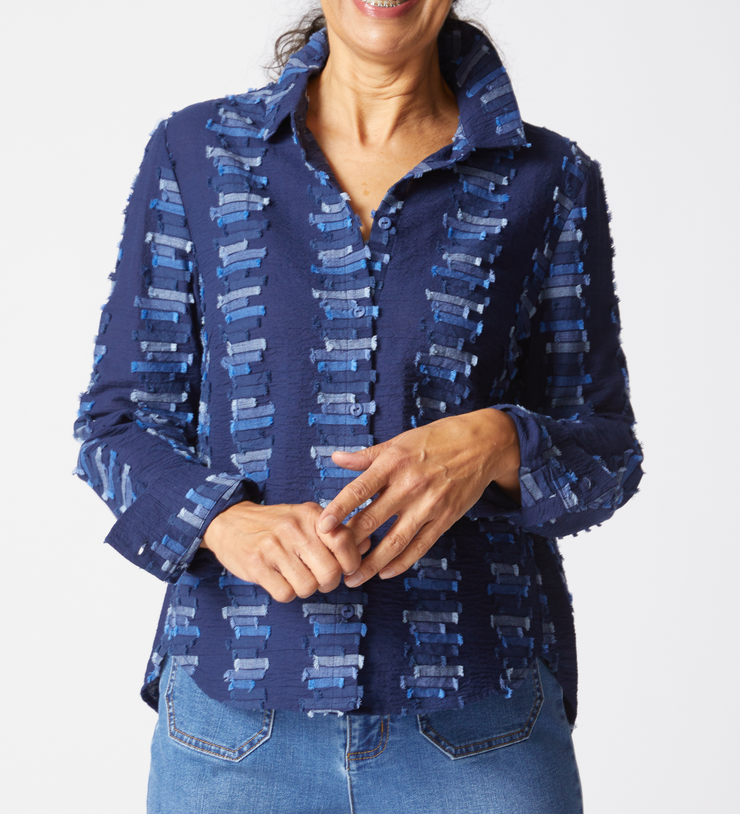 Contrast Detail Shirt