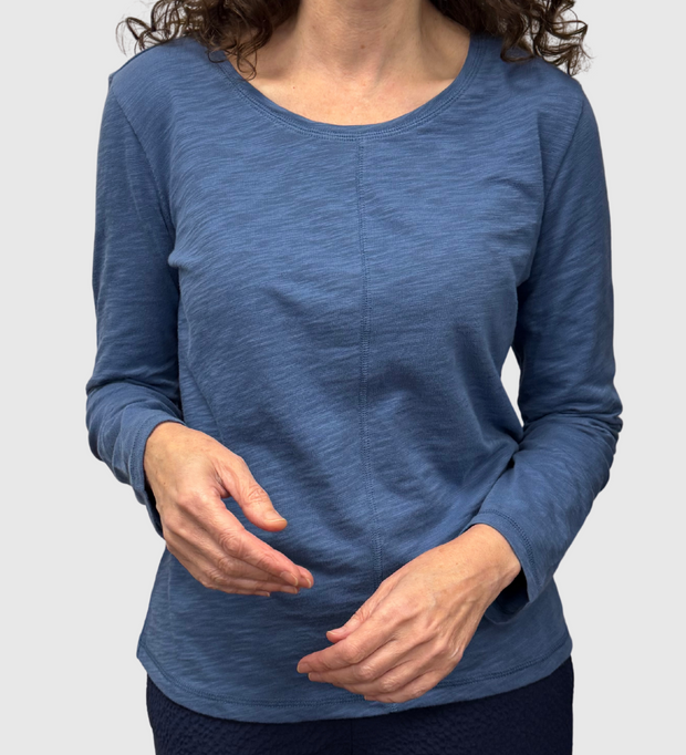 Long Sleeve Coverstitch Tee