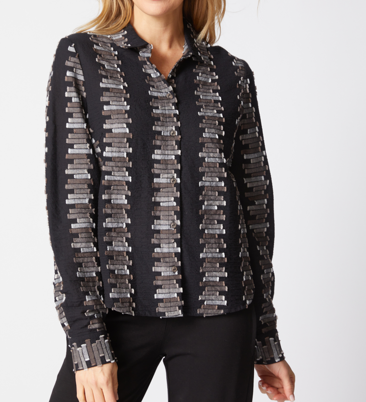 Contrast Detail Shirt