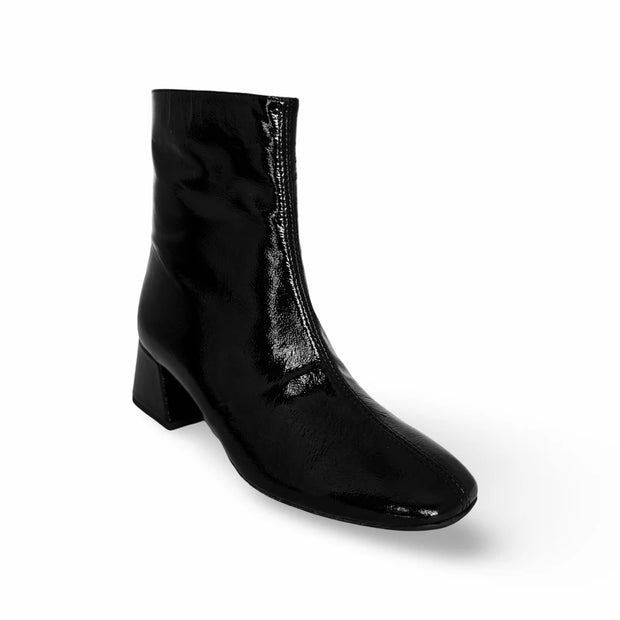 Ankle Boot Square Heel - Patent