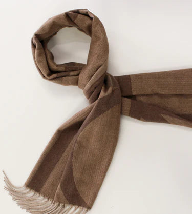 Fringed Scarf - Nova Brown