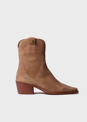 Irene Suede Western Boot