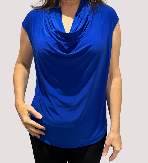 Draped Cowl Top