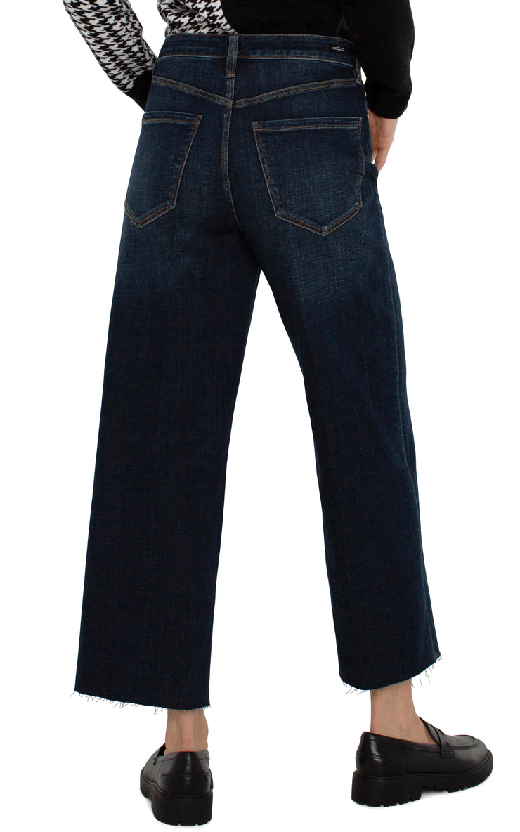 Hi-Rise Wide Leg Jeans - 28"