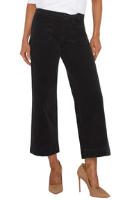 Crop Wide Leg Cords