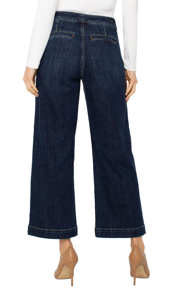 Stride Wide Leg W/ Trouser Details