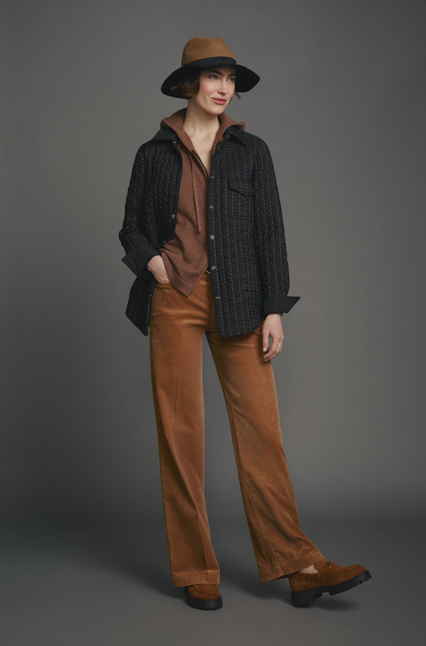 Quilted Reversible Coat