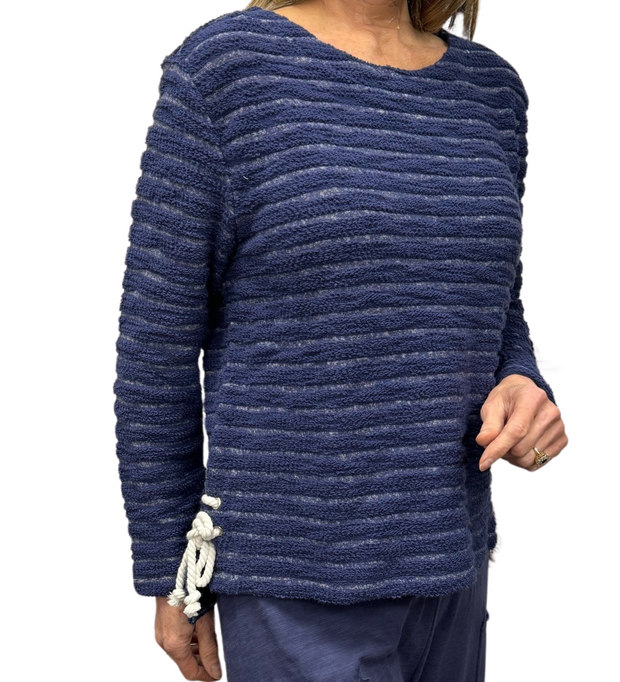 Skipper Striped Pullover-Watch Us Women Oakville