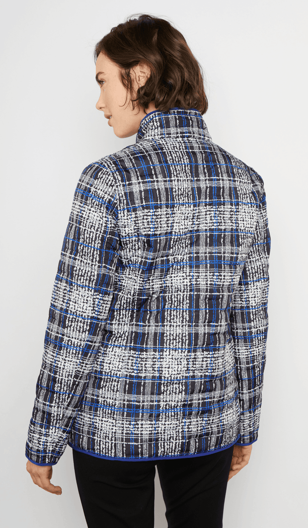 Plaid Reversible Quilt Jacket-Watch Us Women Oakville