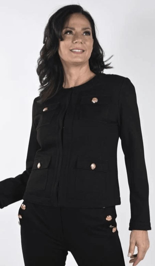 Button Detail Jacket