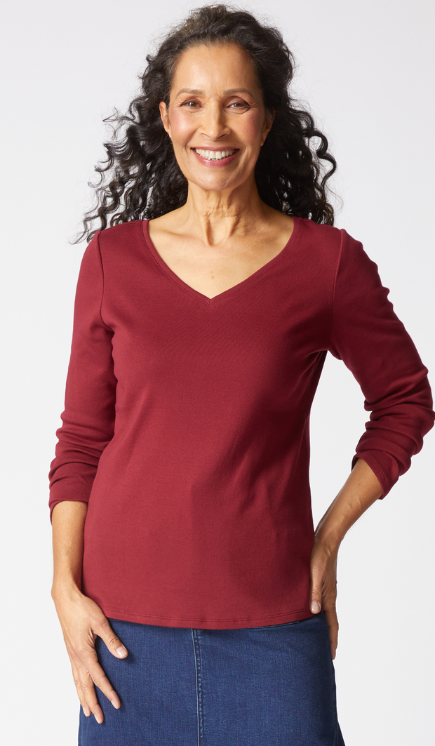East V Neck Top