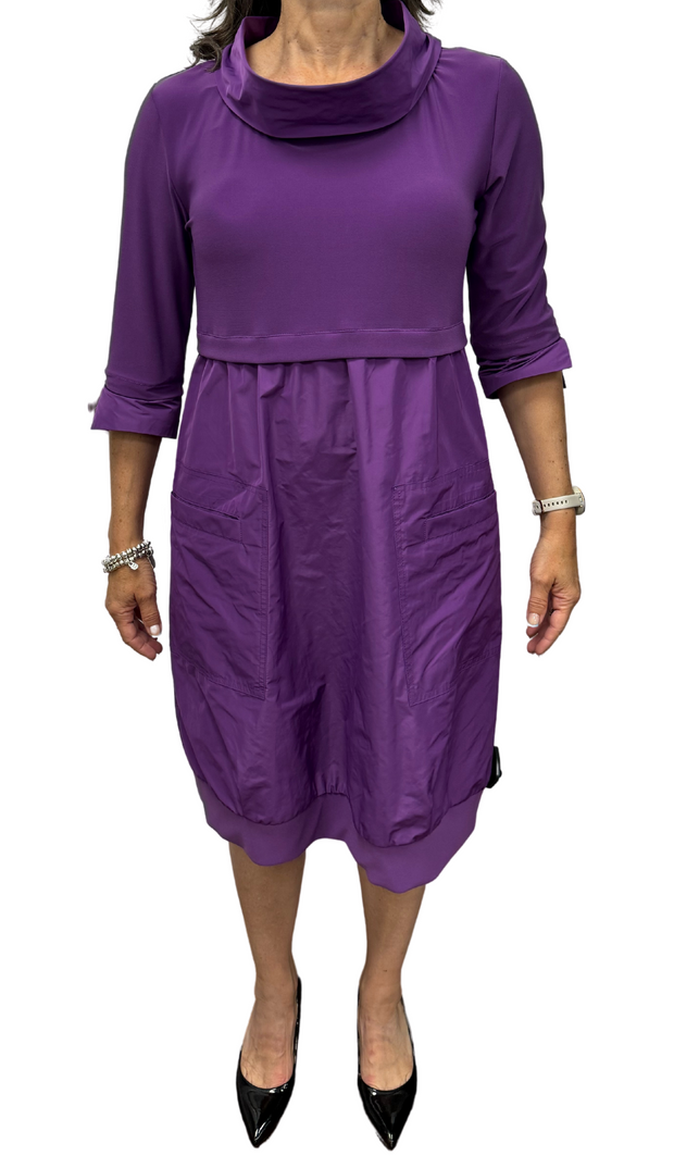 Taffeta "Miracle" Dress Mystic