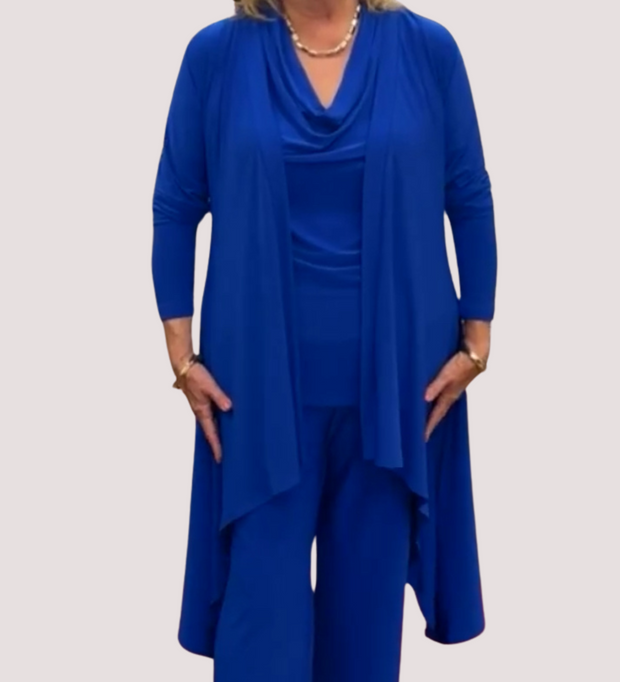 Flutter Duster Cardigan - Lapis