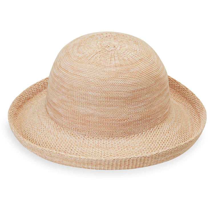 Orange Ladies Summer Bucket Beach Sun Hat Soft Packable. 100% Aussie Seller