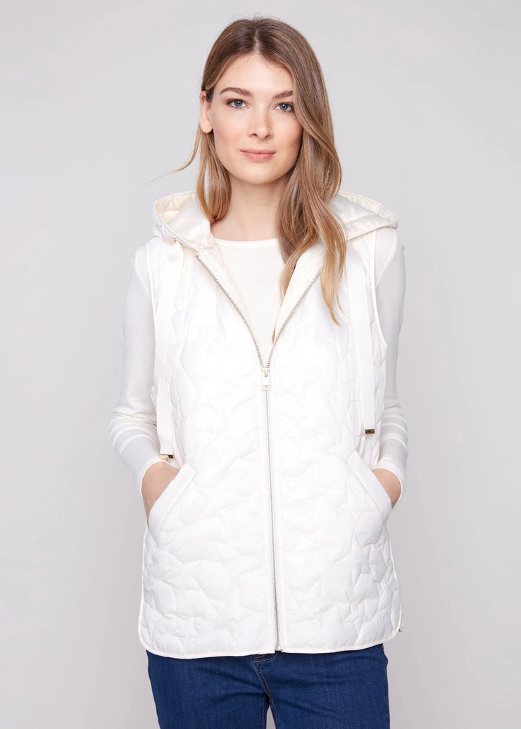 Quilted Short Puffer Vest