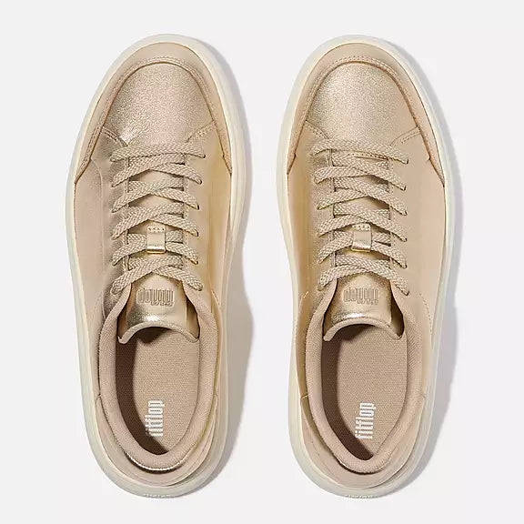 RTG Metallic-Leather Sneakers