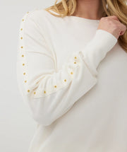 Gold Bead Sweater