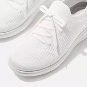 SUPER-Q Knit Slip-On Laced Sneakers