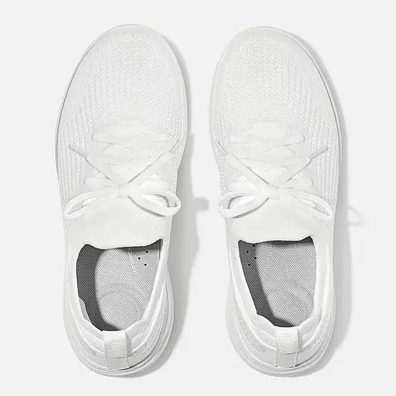 SUPER-Q Knit Slip-On Laced Sneakers
