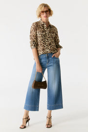 "Vanessa" Midwaist Dropped 5 Pocket Jeans