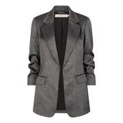 Shimmer Crinkle Blazer