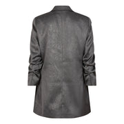Shimmer Crinkle Blazer