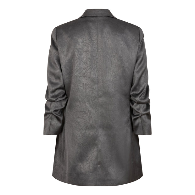 Shimmer Crinkle Blazer