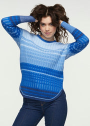 Stripe Rib Sweater-Watch Us Women Oakville