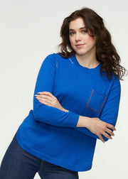 Whip Stitched Sweater-Watch Us Women Oakville