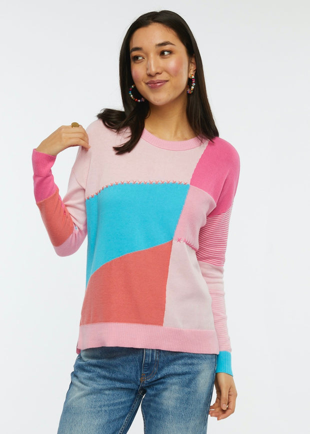 Patchwork Sweater