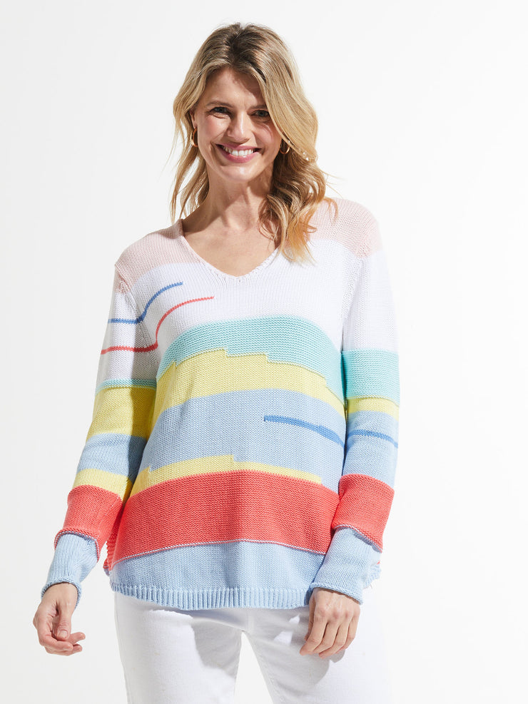 Chunky Stripe Sweater