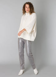 Pelia Zip Front Sweater