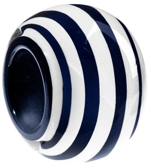 Bliss Musee Round Swirl Bead