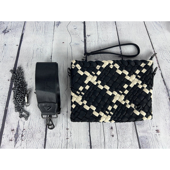 Charlotte Woven Crossbody Purse