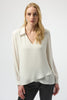 Georgette Flared Layered Top