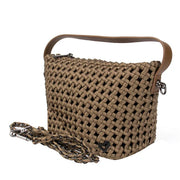 Bordon Small Hand-knotted Tote - Dark Khaki