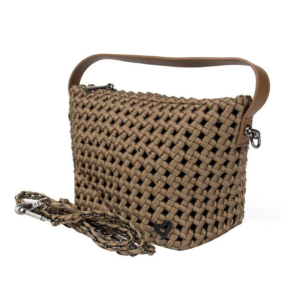 Bordon Small Hand-knotted Tote - Dark Khaki