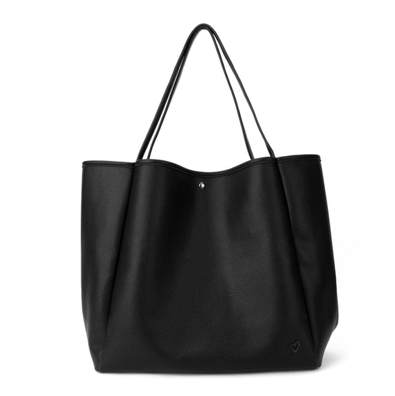 Keele Oversized Vegan Leather Tote