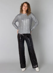 Penelope Metallic Sweater