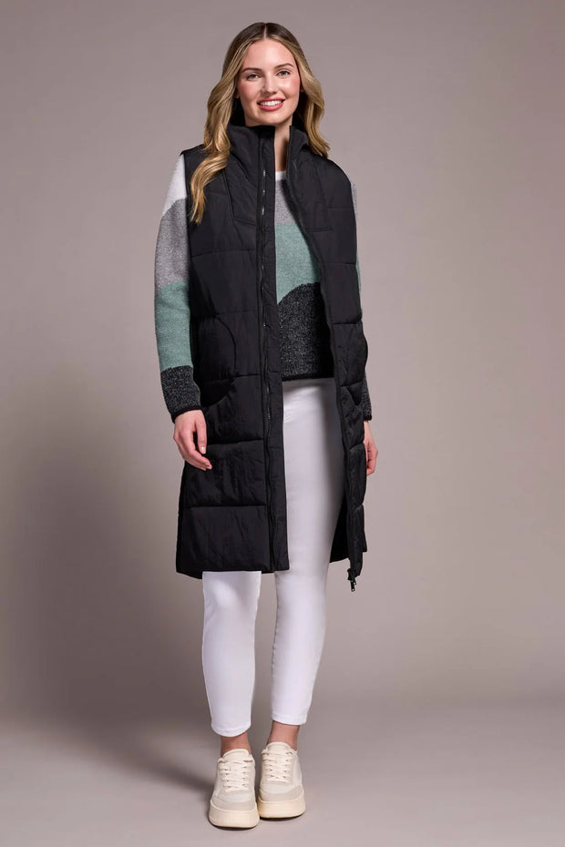 Long Puffer Vest