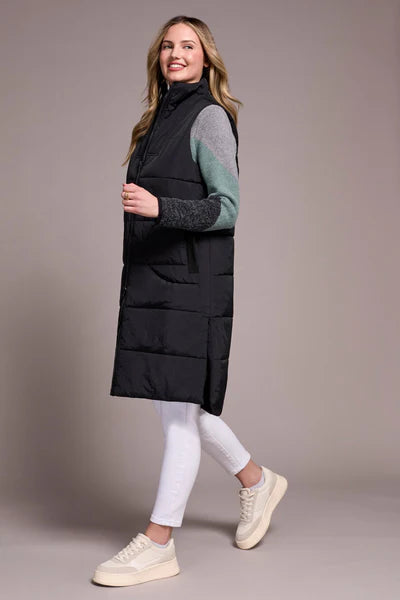 Long Puffer Vest