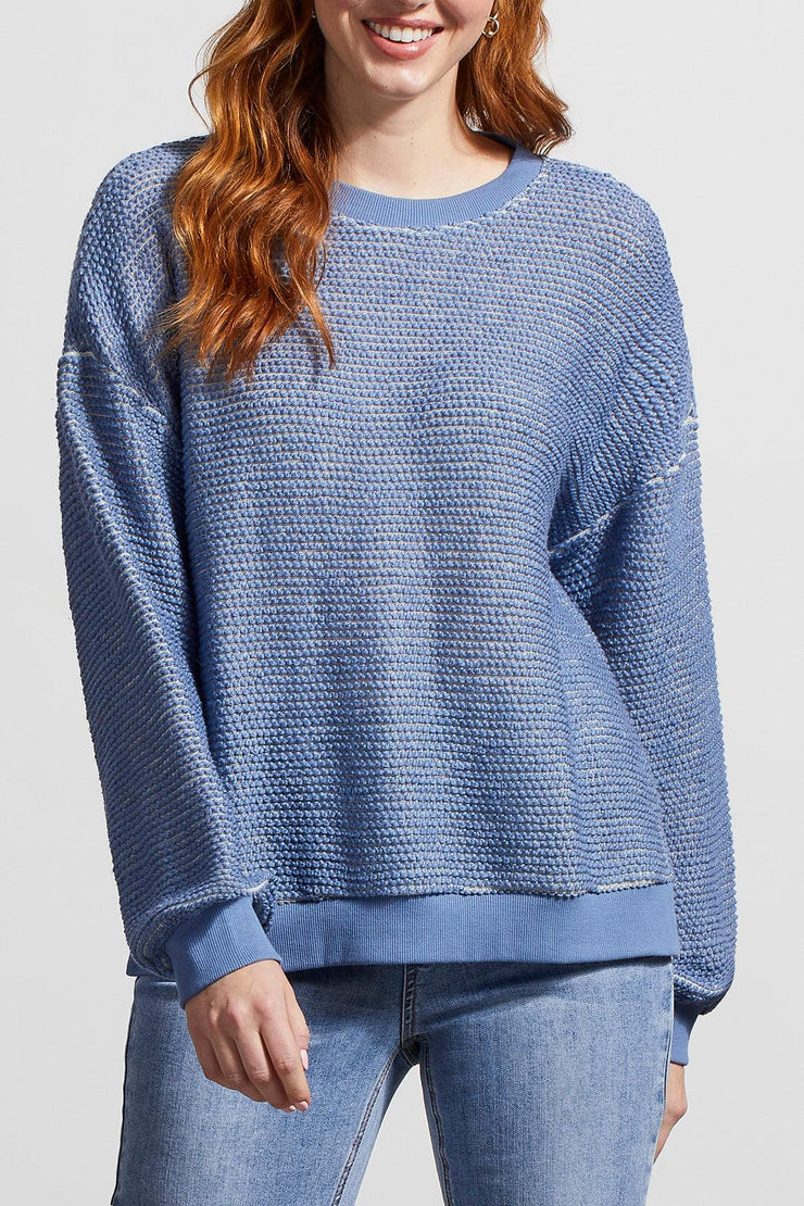 Waffle Crew Neck Top-Watch Us Women Oakville