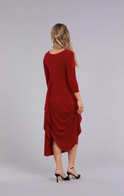 3/4 Sleeve Drama Dress